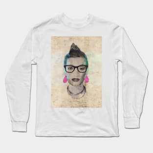 The Face Long Sleeve T-Shirt